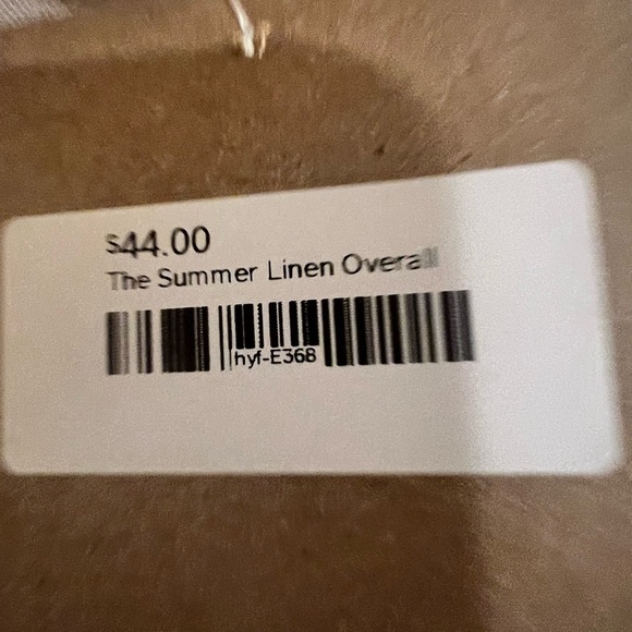 Summer Linen Overalls - Picture 3 of 3